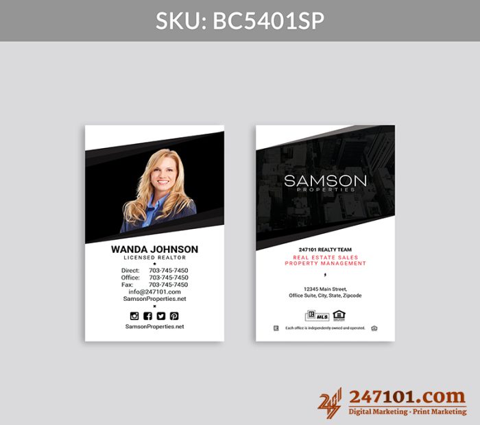 Real Estate Business Cards - BC5401 - Image 25
