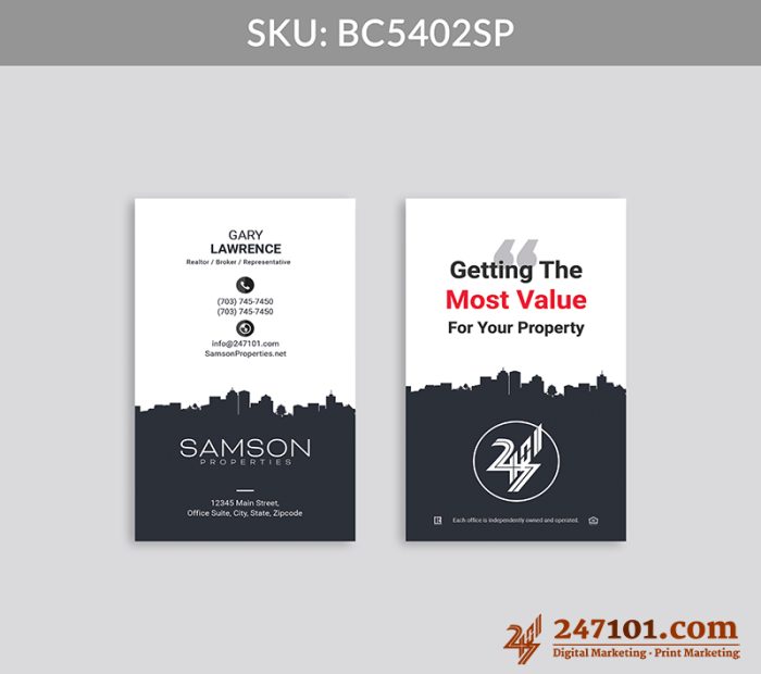 Real Estate Business Cards - BC5402 - Image 25