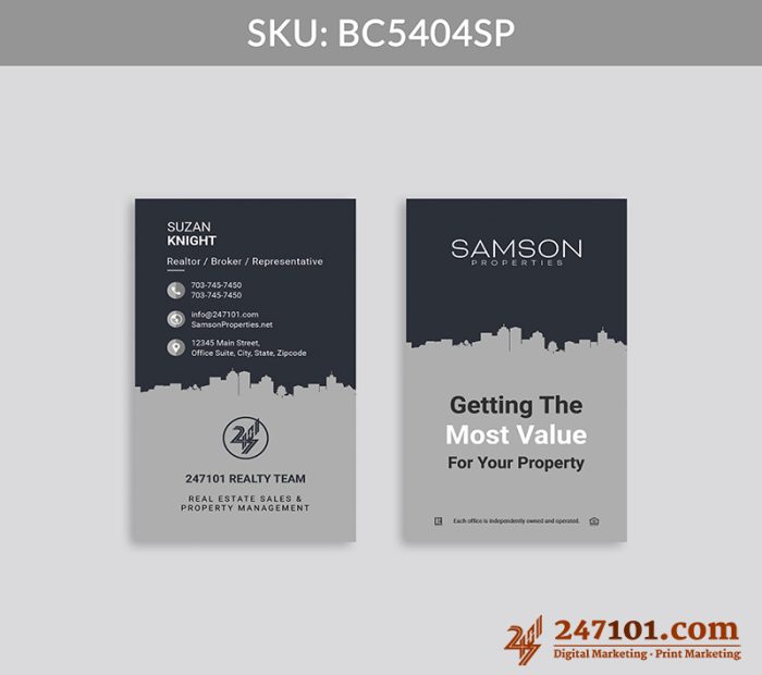 Real Estate Business Cards - BC5404 - Image 25