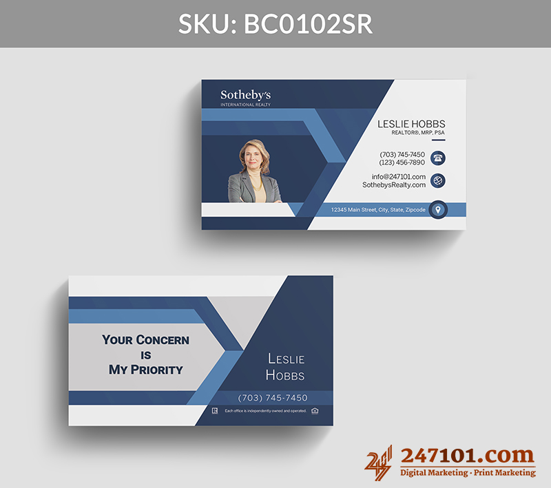 Real Estate Business Cards - BC0102 - Image 6