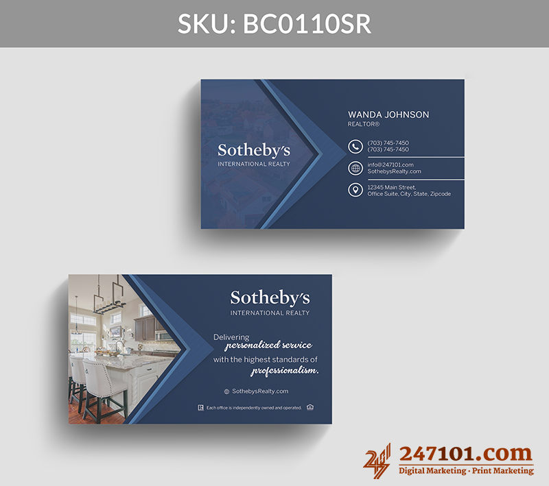 Real Estate Business Cards - BC0110 - Image 8