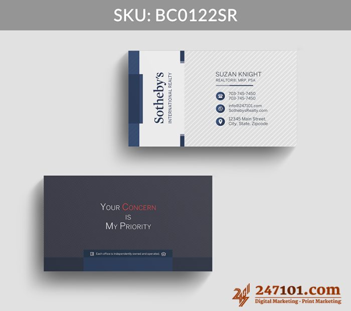 Real Estate Business Cards - BC0122 - Image 8