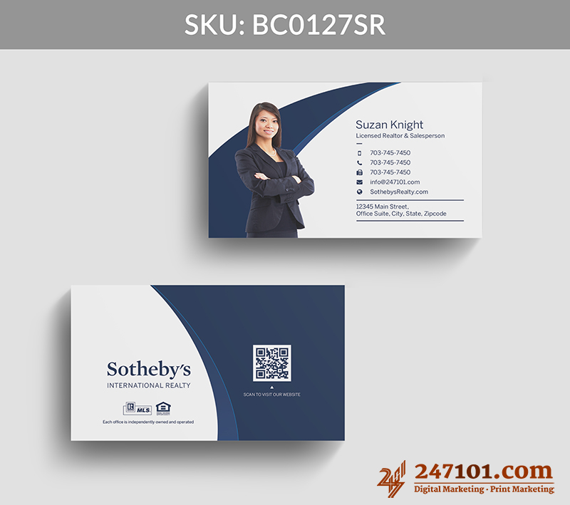 Real Estate Business Cards - BC0127 - Image 8