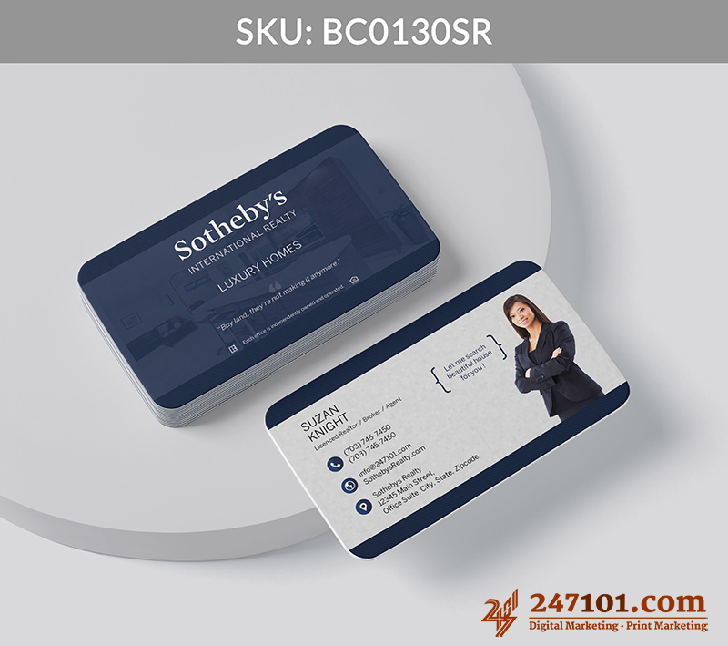 Real Estate Business Cards - BC0130 - Image 7