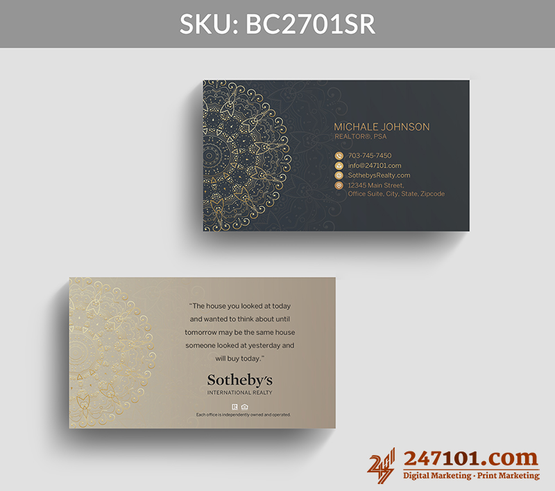 Real Estate Business Cards - BC2701 - Image 8