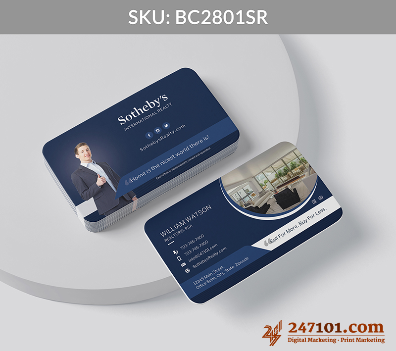 Real Estate Business Cards - BC2801 - Image 7
