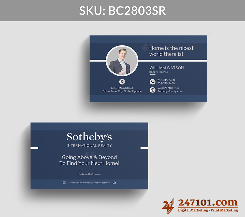 Real Estate Business Cards - BC2803 - Image 8