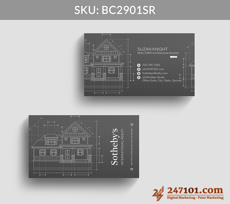 Real Estate Business Cards - BC2901 - Image 8