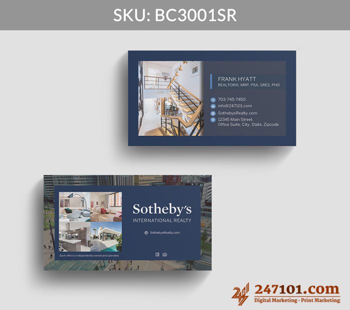 Real Estate Business Cards - BC3001 - Image 4
