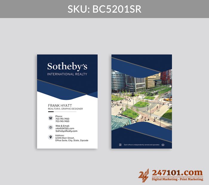 Real Estate Business Cards - BC5201 - Image 3