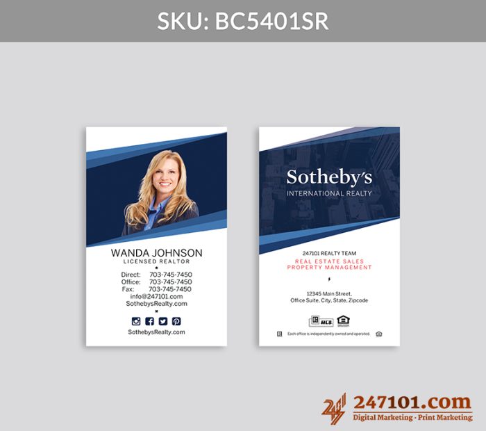 Real Estate Business Cards - BC5401 - Image 4