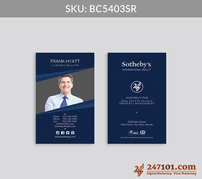 Real Estate Business Cards - BC5403 - Image 4