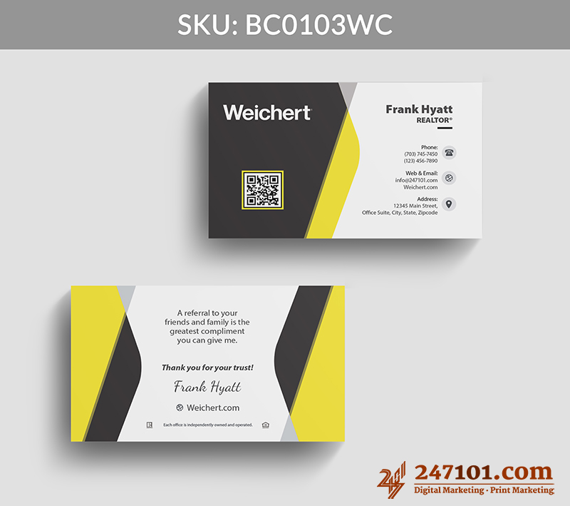 Real Estate Business Cards - BC0103 - Image 6