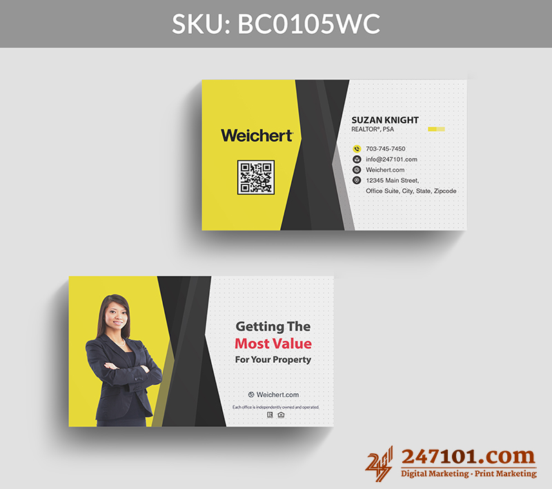 Real Estate Business Cards - BC0105 - Image 6
