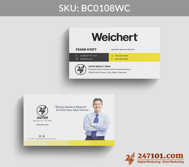 Real Estate Business Cards - BC0108 - Image 6