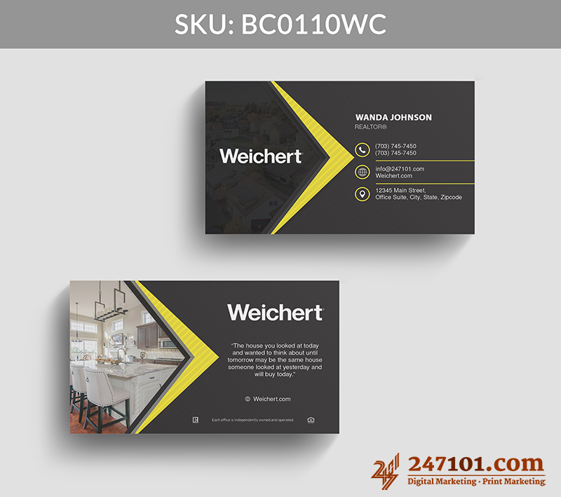 Real Estate Business Cards - BC0110 - Image 6