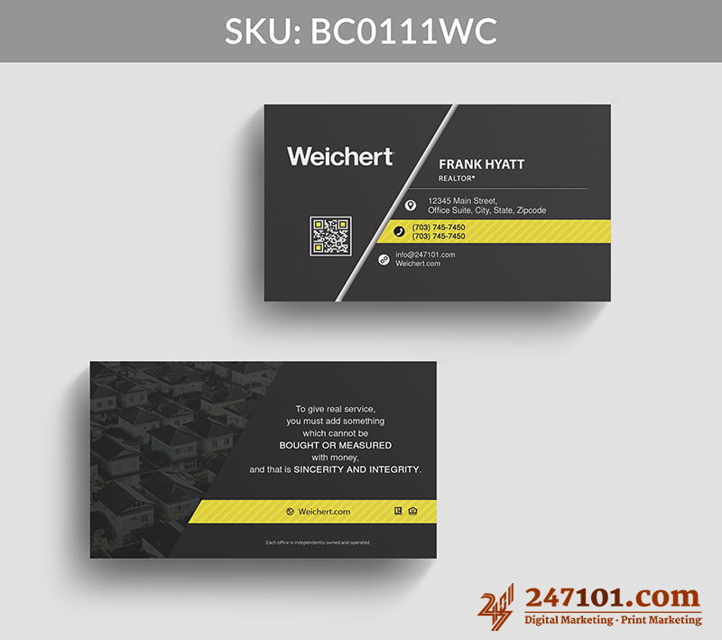 Real Estate Business Cards - BC0111 - Image 6