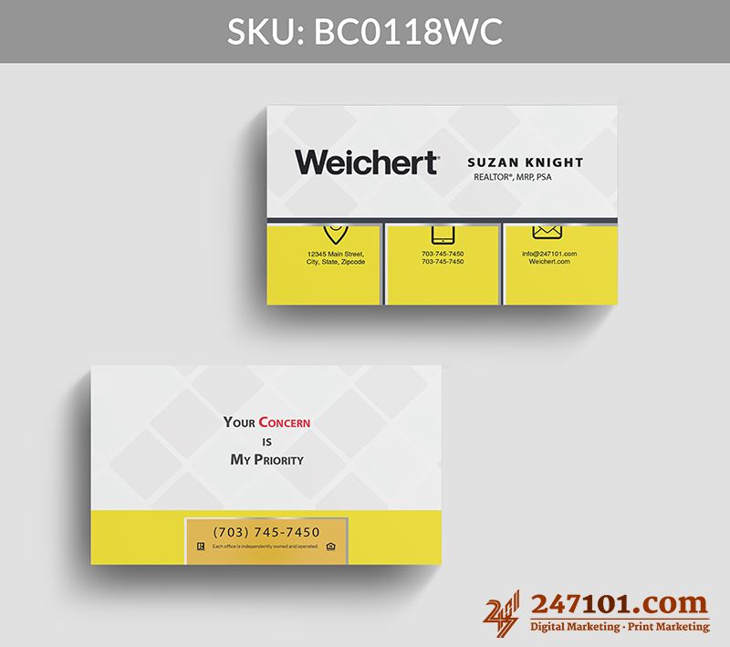 Real Estate Business Cards - BC0118 - Image 6
