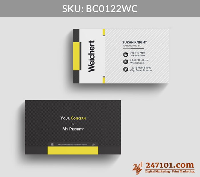 Real Estate Business Cards - BC0122 - Image 6