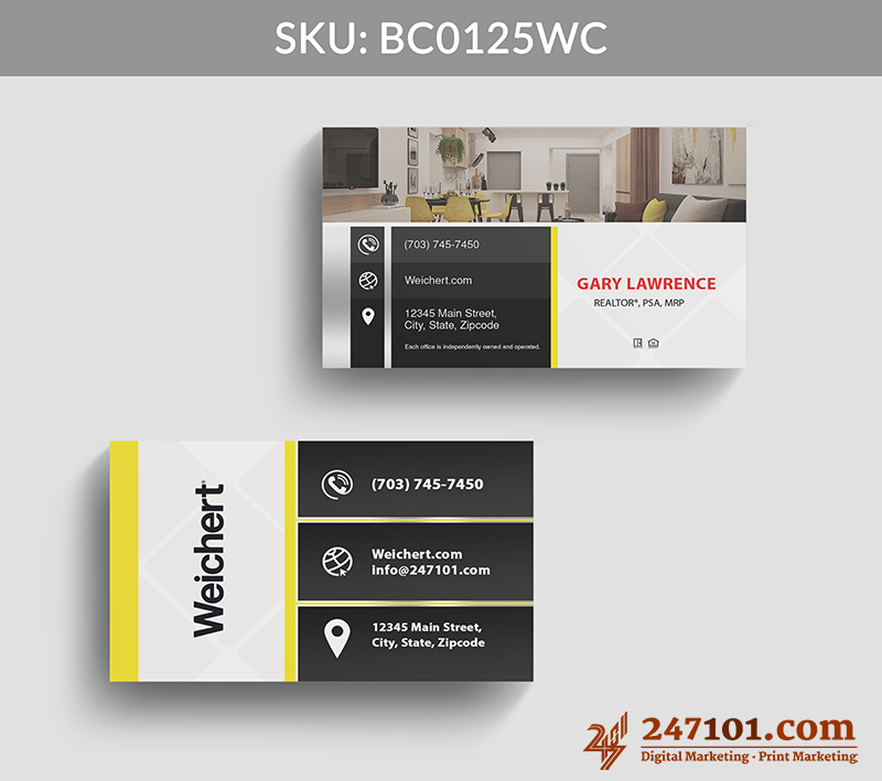 Real Estate Business Cards - BC0125 - Image 6