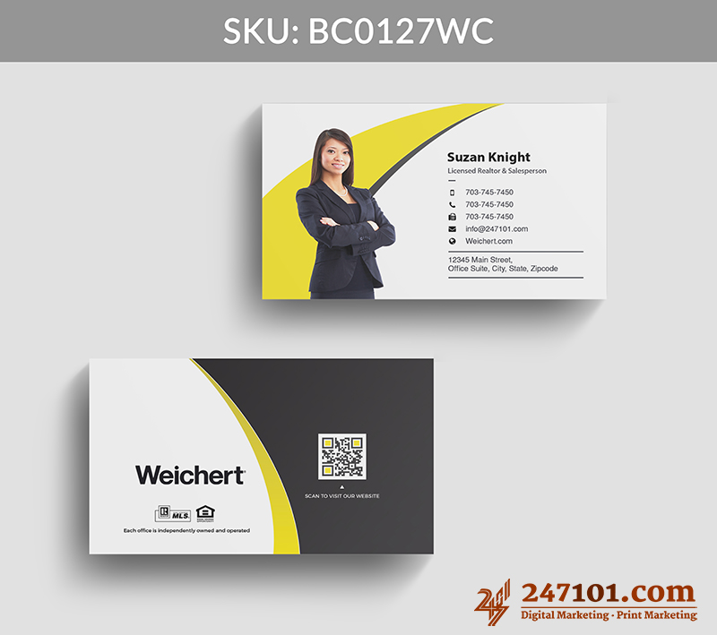 Real Estate Business Cards - BC0127 - Image 6