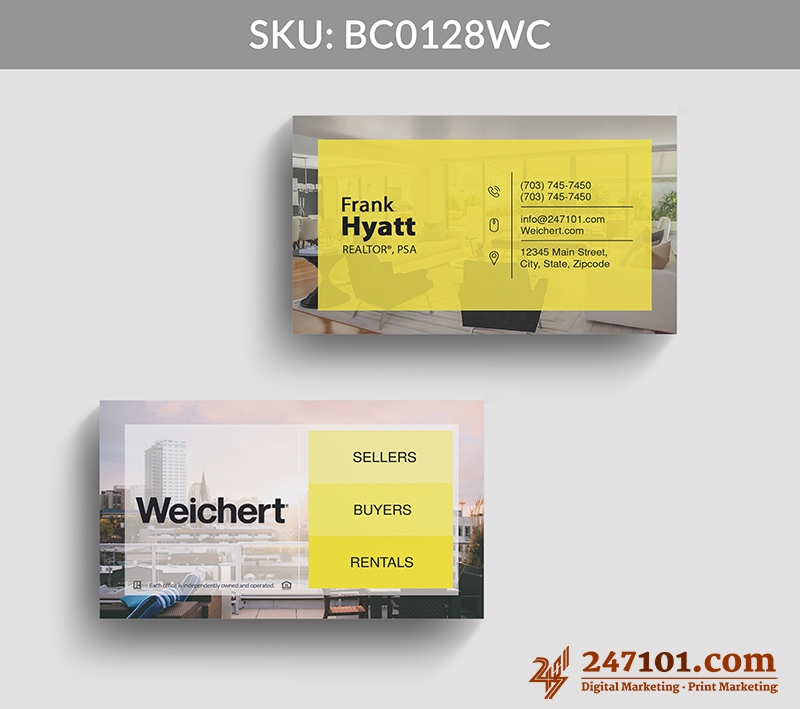 Real Estate Business Cards - BC0128 - Image 6