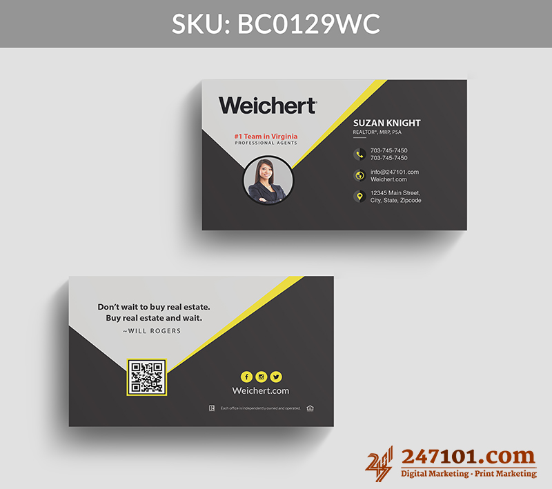Real Estate Business Cards - BC0129 - Image 6