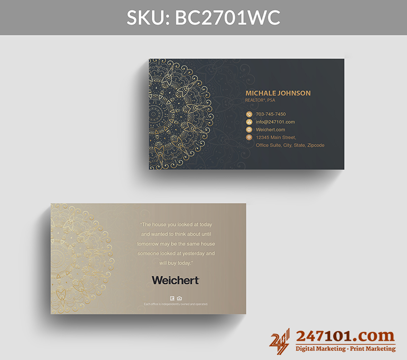 Real Estate Business Cards - BC2701 - Image 6