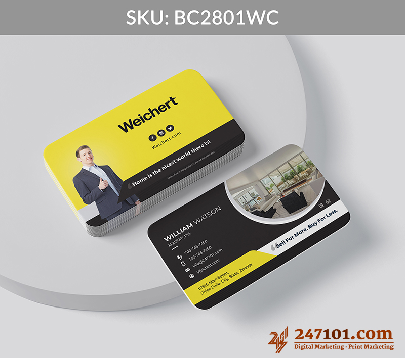 Real Estate Business Cards - BC2801 - Image 5