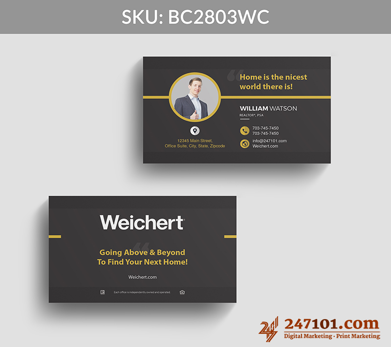 Real Estate Business Cards - BC2803 - Image 6