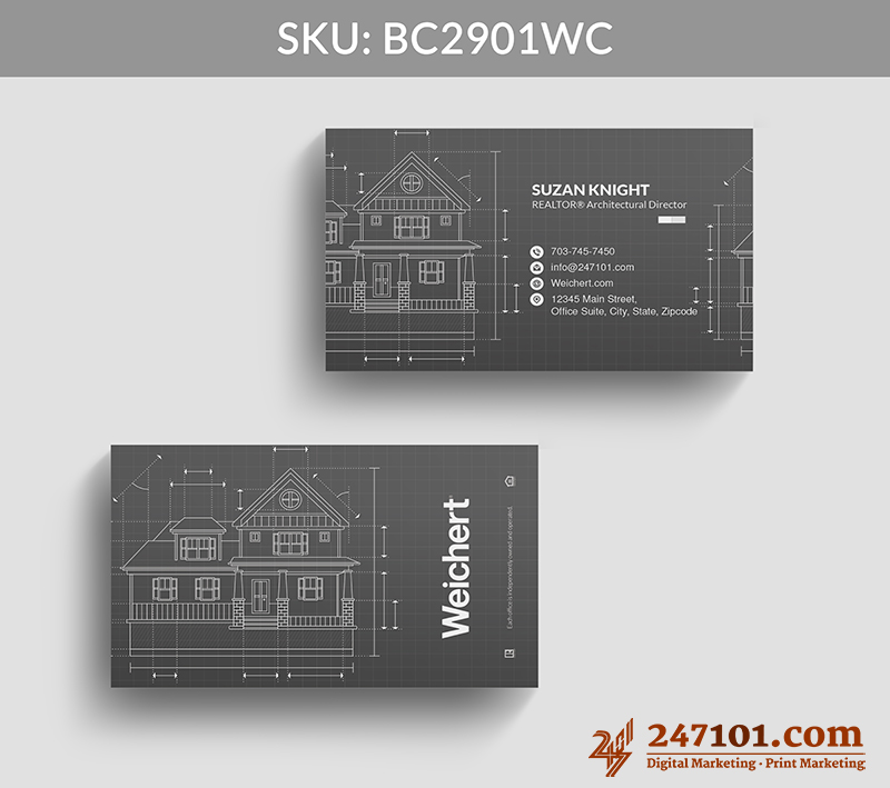 Real Estate Business Cards - BC2901 - Image 6