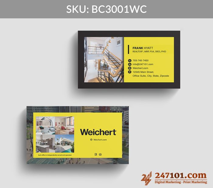 Real Estate Business Cards - BC3001 - Image 2