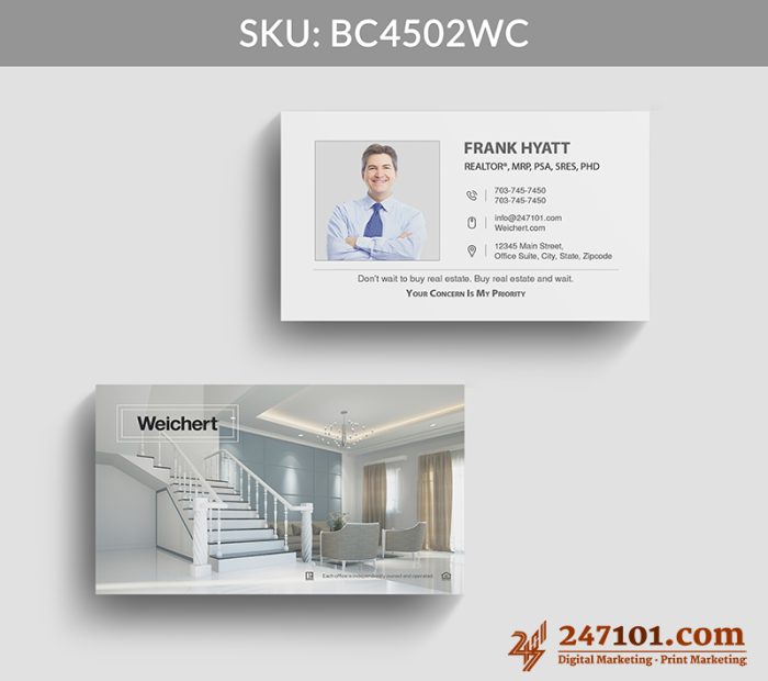 Real Estate Business Cards - BC4502 - Image 2