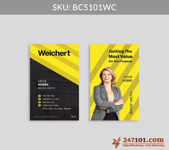 Real Estate Business Cards - BC5101 - Image 2