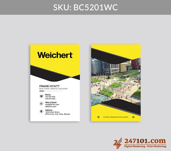 Real Estate Business Cards - BC5201 - Image 15