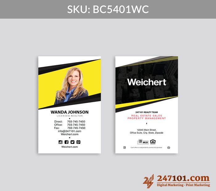 Real Estate Business Cards - BC5401 - Image 15