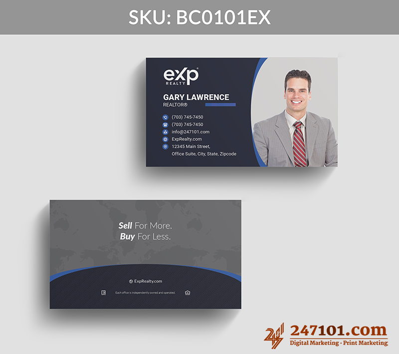 Real Estate Business Cards - BC0101 - Image 3