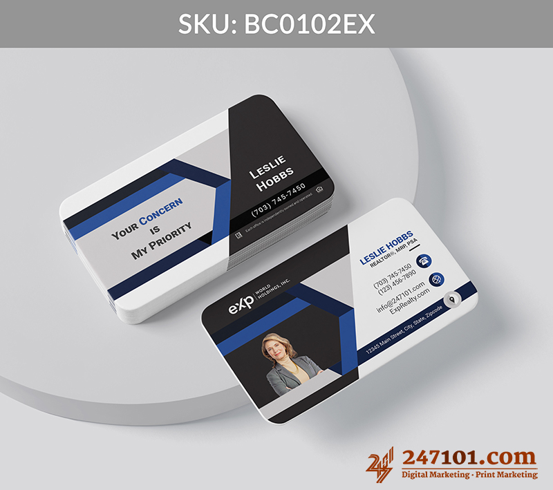 Real Estate Business Cards - BC0102 - Image 3