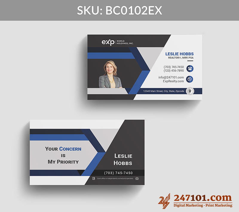 Real Estate Business Cards - BC0102 - Image 2