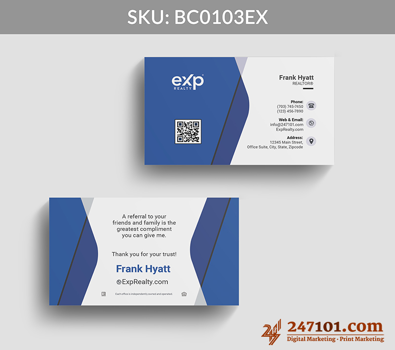 Real Estate Business Cards - BC0103 - Image 4