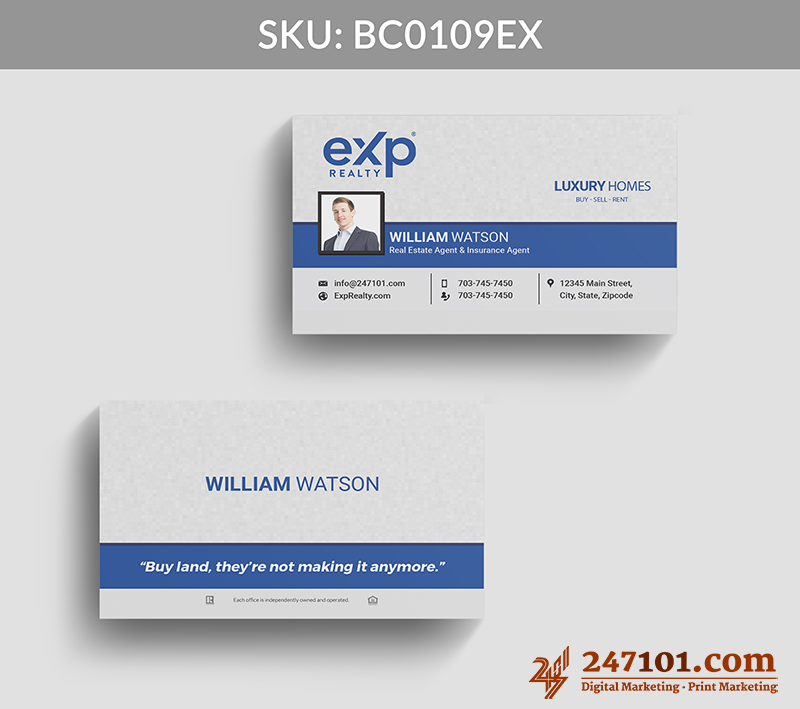 Real Estate Business Cards - BC0109 - Image 4
