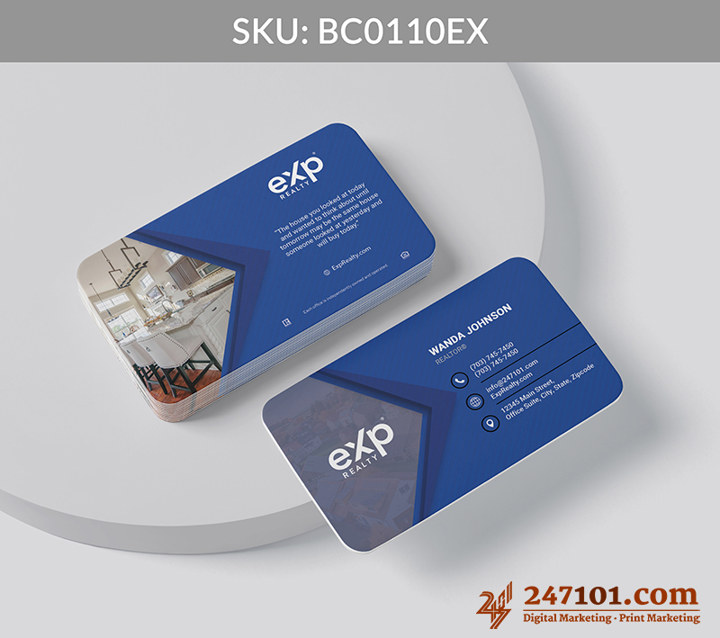 Real Estate Business Cards - BC0110 - Image 3