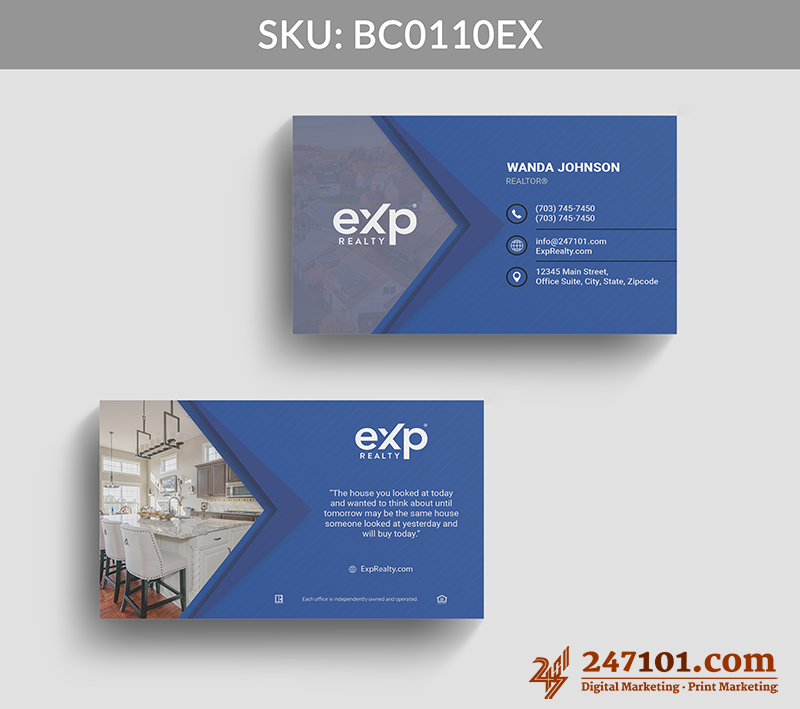 Real Estate Business Cards - BC0110 - Image 4