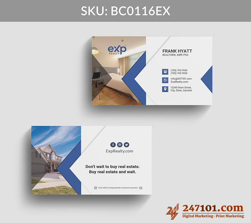 Real Estate Business Cards - BC0116 - Image 4