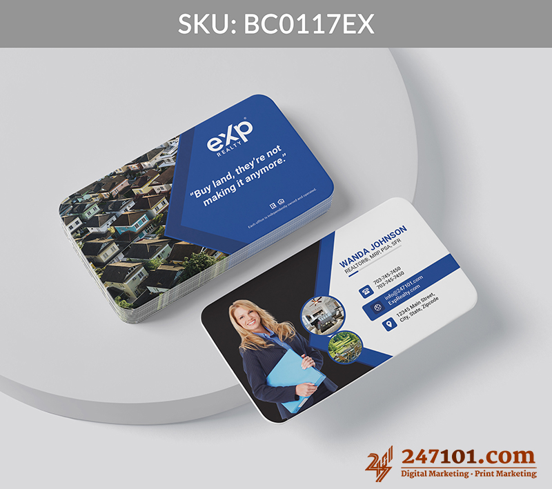Real Estate Business Cards - BC0117 - Image 3