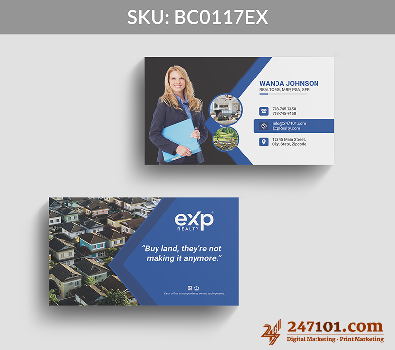 Real Estate Business Cards - BC0117 - Image 4