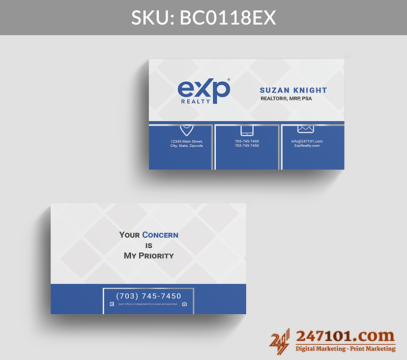 Real Estate Business Cards - BC0118 - Image 4