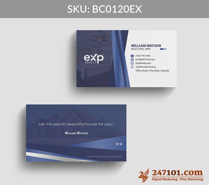 Real Estate Business Cards - BC0120 - Image 4