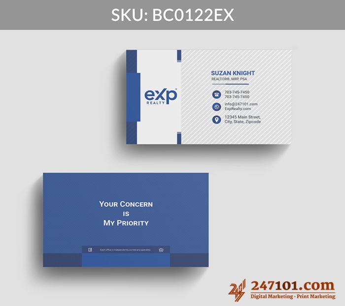 Real Estate Business Cards - BC0122 - Image 4