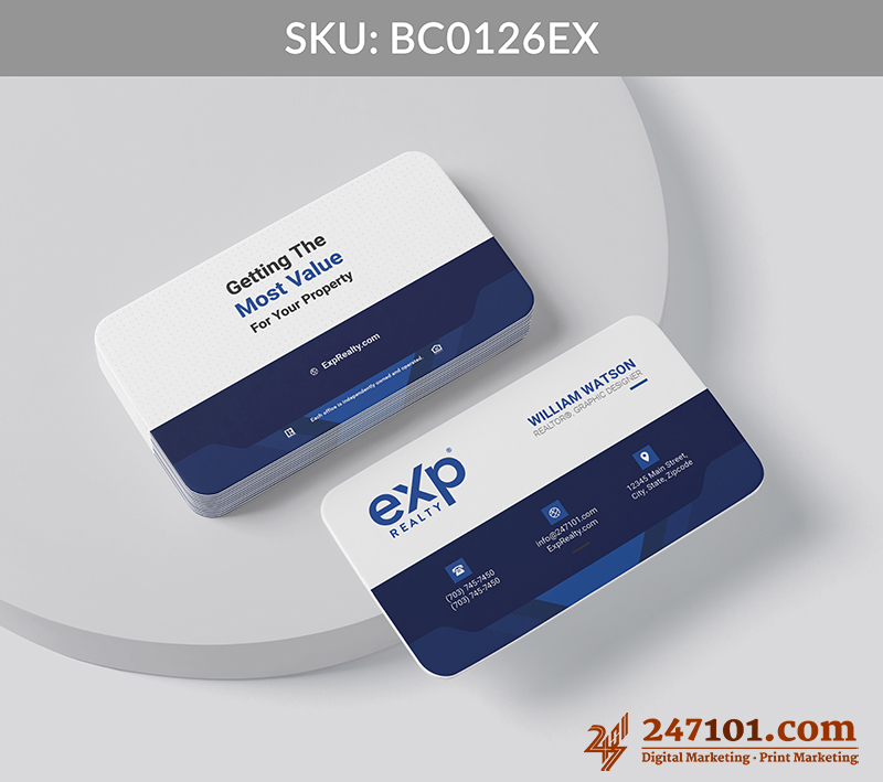 Real Estate Business Cards - BC0126 - Image 3